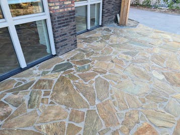 flagstone Karystos Brown / Karystos Brown flagstone, Nieuw, Natuursteen, Terrastegels