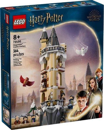Lego Set - 76430 - Harry Potter - Hogwarts Castle Owlery, Nieuw