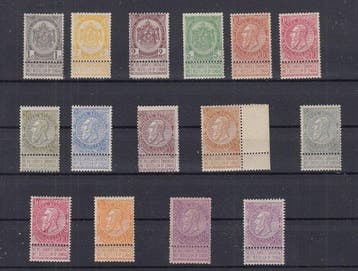 België 1893 - Fijne baard - OBP : 53/67, Gestempeld