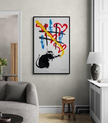 RAM - Vs Bansky Rat - Street Love Original Style - XXL Size
