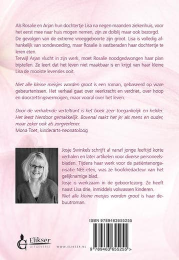 Niet alle kleine meisjes worden groot 9789463655255, Verzenden, Gelezen, Josje Swinkels