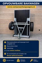 OPVOUWBARE AANHANGWAGEN kantelbaar opvouwbaar opklapbaar, Ophalen of Verzenden, Nieuw