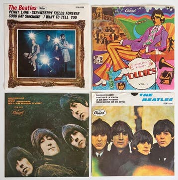 Beatles - Mexican EP Collection - Set of 4 Lime Green, Nieuw in verpakking