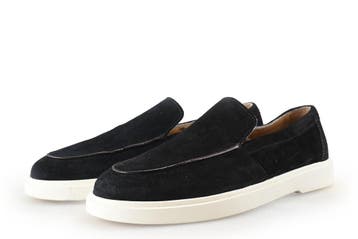 Manfield Loafers in maat 40 Zwart, Loafers, Manfield, Verzenden, Zwart