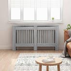 vidaXL Radiatorafdekking Grijs Sonoma 152 x 19 x 81,5 cm, Verzenden, Nieuw