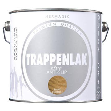 Hermadix Trappenlak Extra Zijdeglans Blank 2,5 liter, Ophalen of Verzenden, Nieuw