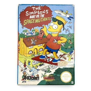 The Simpsons Bart vs the Space Mutants - Nintendo NES - PAL…, Ophalen of Verzenden, Zo goed als nieuw