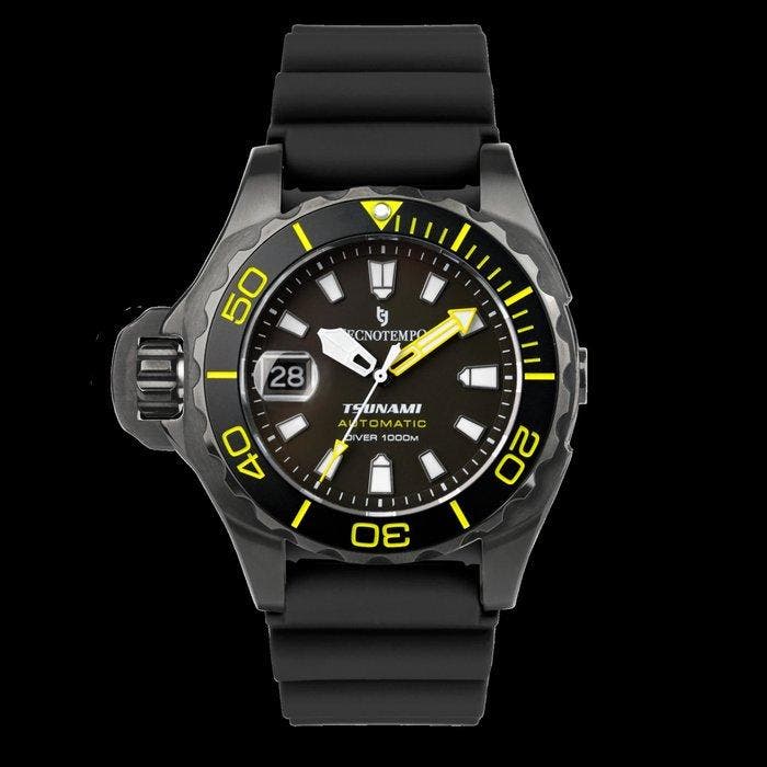 Tecnotempo - Automatic- Professional Diver 1000M Tsunami -, Sieraden, Tassen en Uiterlijk, Horloges | Heren