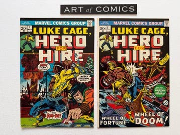 Hero For Hire #7, #11 - 2 Comic collection - Eerste druk -, Nieuw