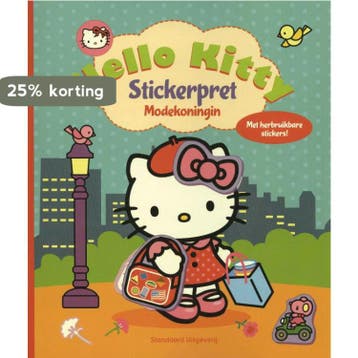Hello Kitty - Stickerpret 9789002246647, Boeken, Verzenden, Zo goed als nieuw