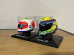 Spark 1:5 - Model raceauto (2) - Brazilian Drivers F1 Helmet, Nieuw