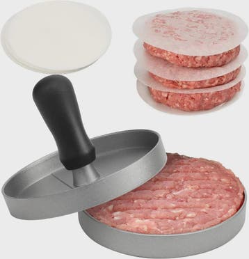 Aluminium Burgerpers voor Perfecte Hamburgers - Ideaal voor, Verzenden, Nieuw