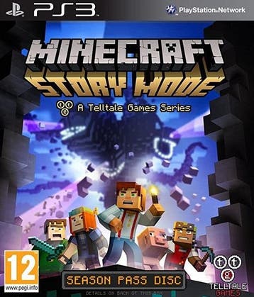 Playstation 3 Minecraft: Story Mode, Verzenden, Zo goed als nieuw