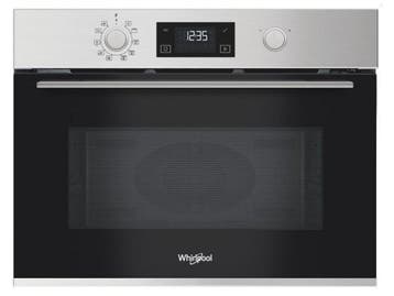 Whirlpool MBP A540 X Zwart, Roestvrijstaal, Verzenden, Zo goed als nieuw