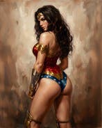 AT9 - [Canvas L] Wonder Woman - The Amazon’s Gaze, Cd's en Dvd's, Nieuw in verpakking