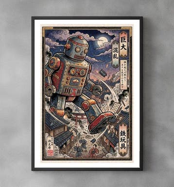 Tin Toy - Speelgoed Mechanical Colossus - Tin Toys - Pop Art