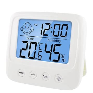 Digitale Hygrometer met Backlight – Temp en Comfort Meter, Verzenden, Nieuw