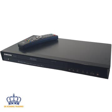 Samsung DVD-R155 | DVD Recorder | DVD Speler HDMI | CD Spele, Verzenden, Zo goed als nieuw, Dvd-recorder, Samsung