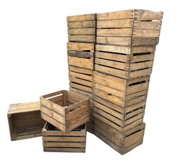 Ruigere Fruitkisten palletaanbieding al va €4,12 ! (Ex BTW), Ophalen of Verzenden, Gebruikt, 50 tot 100 cm, Minder dan 50 cm