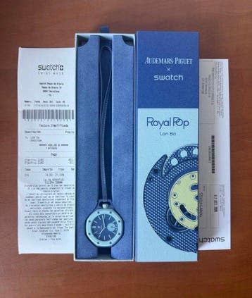 Swatch Royal Pop - Swatch × Audemars Piguet LAN BA - Zonder, Nieuw