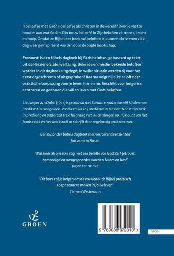 Erewoord! 9789088972010 Lieuwejan van Dalen, Verzenden, Zo goed als nieuw, Lieuwejan van Dalen