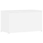 VidaXL opbergkist, hoogglans wit, L x B x H 84 x 42 x 46 cm, Ophalen, Nieuw