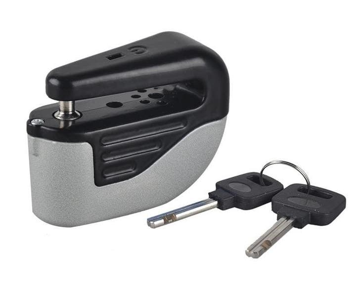 Remschijf slot rem schijf remschijfslot + ALARM motor scoote, Motoren, Accessoires | Sloten, Nieuw, Verzenden