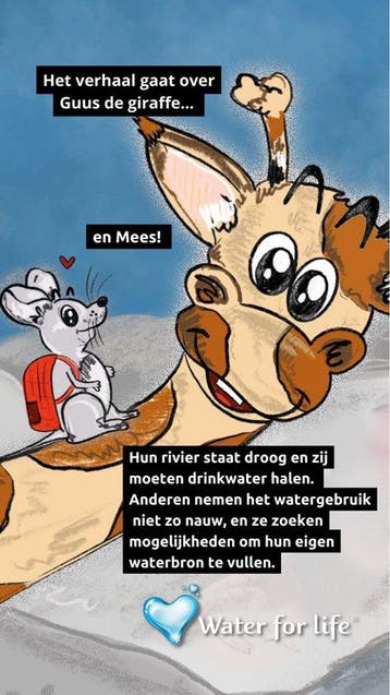 Kinderboek Waar is mijn Water? - Annemarie Bosgra, Boeken, Verzenden, Zo goed als nieuw, Annemarie Bosgra