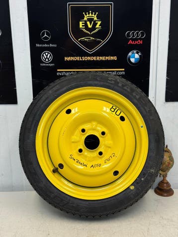 1 stuk Reservewiel Suzuki Alto bj.2012 art.081211 4x100, Auto-onderdelen, 14 inch, Gebruikt, Banden en Velgen, Personenwagen