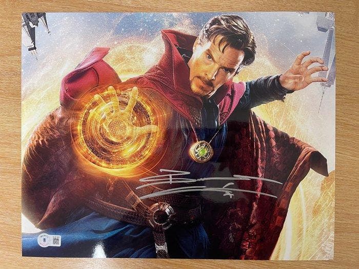 Doctor Strange - Benedict Cumberbatch – Signed 14x11, Verzamelen, Film en Tv