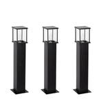 Astro 2 set 3 stuks tuinlamp zwart Tuinverlichting, Verzenden, Nieuw