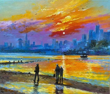 Alexander Nakonechny (1971) - Warmth of evening light