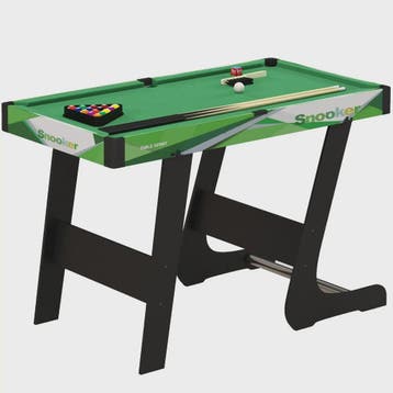 Opvouwbare Pooltafel 104cm Groen - Compleet met Accessoires, Verzenden, Nieuw