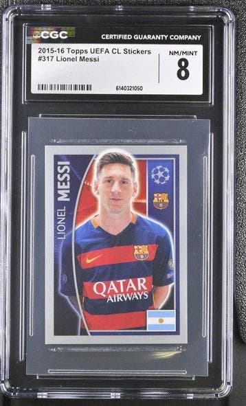 Topps 2015/16 Topps UEFA Champions League #317 Lionel Messi, Nieuw