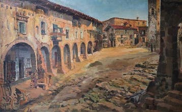 Francesc Vidal Palmada (1894-1958) - Santa Pau, Antiek en Kunst