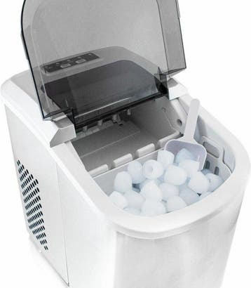 Edelstalen ijsblokjesmachine - 120 Watt - Zilver, Verzenden, Nieuw