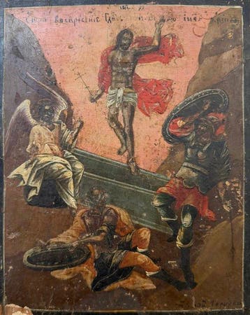 Ivan Gorbunov (XVIII-XIX) - Resurrezione di Cristo con