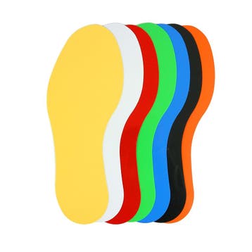 Voetstap voor vloermarkering - Polyvinylchloride (PVC) -, Verzenden