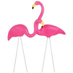 Flamingo | Tuinsteker | 75 cm | Set Van 2 | Roze, Ophalen of Verzenden, Nieuw