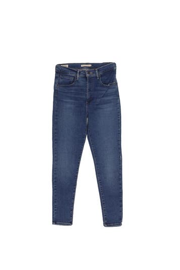 Levis Broek in maat 30 Blauw, Kleding | Dames, Levi's, Verzenden, Zo goed als nieuw, Blauw