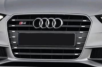 Grill geschikt voor Audi S4 (B8) platinumgrau, incl. S4-Logo, Auto-onderdelen, Carrosserie en Plaatwerk, Verzenden, Nieuw, Audi