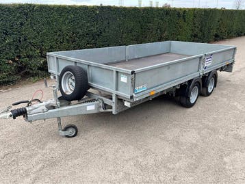 Veiling: Plateauwagen Ifor Williams 2011, Ophalen, Gebruikt