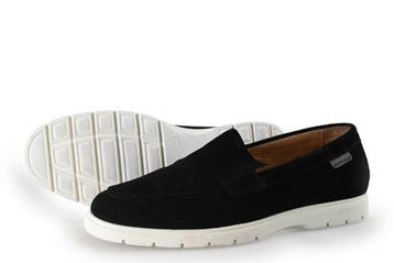 Manfield Loafers in maat 41 Zwart, Kleding | Heren, Schoenen, Loafers, Manfield, Verzenden, Zwart