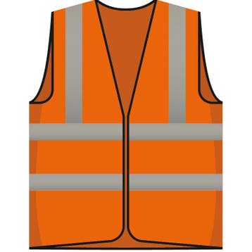 RWS veiligheidsvest EHBO oranje, Verzenden, Nieuw
