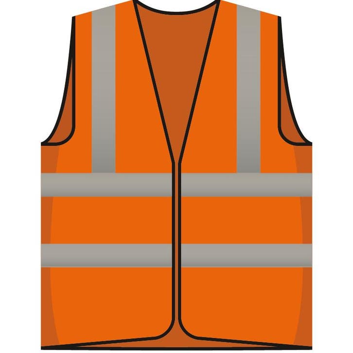 RWS veiligheidsvest EHBO oranje, Tuin en Terras, Werkkleding, Verzenden