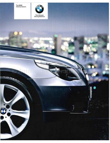 2006 BMW 5 SERIE TOURING BROCHURE DUITS, Nieuw, BMW, Author