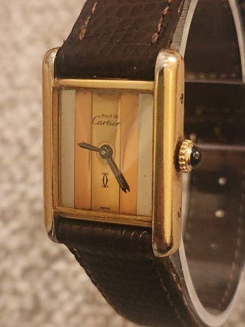 Cartier - Tank must de Cartier Trinity - Argent vermeil 925, Sieraden, Tassen en Uiterlijk, Nieuw
