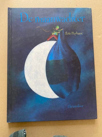 Prachtig groot formaat Prentenboek - De Maanwachter, Ophalen of Verzenden, Zo goed als nieuw, Fictie algemeen, 5 of 6 jaar