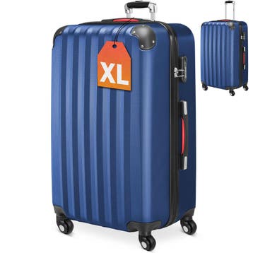Reiskoffer Baseline Blauw XL ABS (Voor in Huis), Verzenden, Nieuw