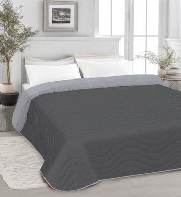 2dekans | Vitality Pur - Luxe Katoenen Bedsprei - 2 persoons, Ophalen of Verzenden, Zo goed als nieuw